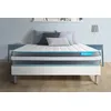 Image de Bodycare Ensemble 140x200 Matelas Bodyform A Memoire De Forme 3 Zones + Sommier Kit Blanc