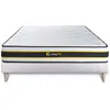 Image de Ensemble 160x200 Matelas Flexy + Sommier Kit Blanc