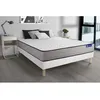 Image de Ensemble matelas Latex et Memoire de forme ACTILATEX FORM 180x200 cm 5zones de confort + sommier KIT blanc