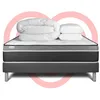 Image de Pack prÃªt a dormir VITAL CARE 160 x 200 cm sommier Kit gris