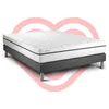 Image de VITALIT Ensemble Vital Spa 140 X 190 Cm Sommier Kit Gris