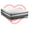 Image de Ensemble VITALSPRING RECOVER 160 x 200 cm sommier Kit gris