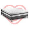 Image de VITALIT Ensemble Vitalspring Recover 140 X 190 Cm Sommier Kit Gris