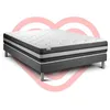 Image de Ensemble VITALSPRING ZEN 200 x 200 cm sommier Kit gris