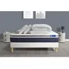 Image de Pack prÃªt a dormir ACTIFLEX CONFORT Matelas Ressorts ensaches+memoire de forme 180x200 + sommier KIT blanc +2oreillers+couette