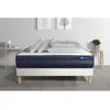 Image de Pack prÃªt a dormir matelas ACTILATEX TECH 200x200 Memoire de forme Maxi epaisseur + sommier KIT blanc + 2 oreillers +couette