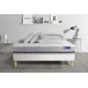 Image de Pack prÃªt a dormir matelas 200x200 ACTILATEX SOFT 3zones de confort + sommier KIT blanc + 2 oreillers + couette