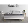 Image de Pack prÃªt a dormir matelas Latex + memoire de forme ACTILATEX PUR 140x190cm + sommier KIT blanc + 2 oreillers + couette