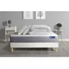 Image de Pack prÃªt a dormir matelas ACTIMEMO DREAM memoire de forme 140x200 cm 5zones confort + sommier KIT blanc + 2oreillers+couette