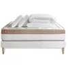 Image de Pack prÃªt a dormir matelas LE COSY 200x200cm Memoire de forme - Ep. 30cm + sommier kit Blanc