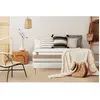 Image de Ensemble LE TENDRE 140x200cm Ressorts ensaches + Memoire de forme 7 zones de confort - Ep. 28cm + sommier Blanc
