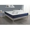 Image de Pack prÃªt a dormir matelas ACTIFLEX LIFE 140x190 Ressorts ensaches + Memoire de forme + sommier KIT gris +2oreillers+couette