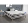 Image de Ensemble matelas 140x200 ACTIFLEX SOFT 3zones de confort + sommier KIT gris