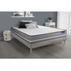 Image de Ensemble matelas Ressorts ensaches ACTIFLEX PUR 180x200cm 3zones de confort + sommier KIT gris