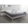 Image de Pack prÃªt a dormir matelas ACTILATEX PLUS 180x200 cm Latex + Memoire de forme + sommier KIT gris + 2 oreillers + couette
