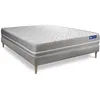 Image de Actisom Ensemble Matelas Memoire De Forme Actimemo Touch 140x190 3zones De Confort + Sommier Kit Gris