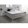 Image de Ensemble matelas a memoire ACTIMEMO PUR 180x200cm 3zones de confort + sommier KIT gris