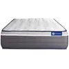 Image de ACTISOM Matelas 80x190 Ressorts ensaches+Memoire de forme Maxi epaisseur 7zones de confort