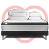 Image de Pack prÃªt a dormir VITAL ERGO 180 x 200 cm sommier Kit noir