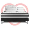 Image de Pack prÃªt a dormir VITALPOWER RECOVER 180 x 200 cm sommier Kit noir