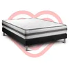 Image de Ensemble VITALPOWER RECOVER 200 x 200 cm sommier Kit noir