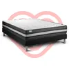 Image de VITALIT Ensemble Vitalpower Zen 140 X 190 Cm Sommier Kit Noir