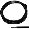 Image de Gaine noir 6mm 3m fil plat cyclomoteur moto mobylette motoculture tracteur