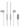 Image de JAYM - Écouteurs avec micro - intra-auriculaire - filaire - USB-C - blanc