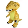 Image de Peluche geante t-rex jaune 53cm - jurassic world dinosaure - grande peluche tyrannosaure rex jaune - re:9176e