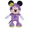 Image de Peluche Minnie En Grenouillere Raisin Violet 33 Cm - Pyjama - Doudou Disney - Peluche Enfant