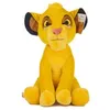 Image de Grand peluche : simba roi lion 53 cm avec sons - doudou xl licence enfant - animaux savanes - disney