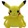 Image de Sac à dos peluche pokémon pikachu 36 cm - set peluche + 1 carte tigre