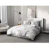 Image de Parure De Couette 240x260 Cm Home Linge Passion Pompadour : Housse De Couette + 2 Taies D'oreiller - 100% Coton 57 Fils -
