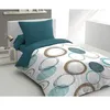 Image de Housse De Couette Home Linge Passion Audace Microfibre Bleu Canard 140x200 Cm