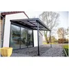 Image de Toit Terrasse AdossÃ© Manuel Aluminium Habrita Tt3040cl 4 X 3 01 M