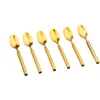 Image de Coffret 6 Petites CuillÃ¨res Viggo - Gold