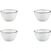 Image de Bol Pure Ø12cm - 4 Pièces - Blanc Neige