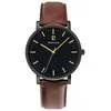 Image de Pierre Lannier Montre Pierre Lannier Essential Cadran Noir Bracelet Cuir Brun