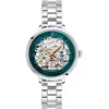 Image de Pierre Lannier Montre Femme Automatic Argenté Cadran Vert Bracelet Acier Argenté 14 Mm