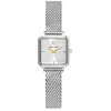 Image de Montre Femme Leonor ArgentÃ© Cadran ArgentÃ© Bracelet Acier Milanais ArgentÃ© 12 Mm