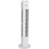 Image de Ventilateur colonne - 40W - Hauteur 78 cm - 3 vitesses - Oscillant - Minuterie - Blanc