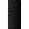 Image de Continental Edison Réfrigérateur 4 portes avec distributeur d'eau - 446L - Total No Frost - L79 cm x H 180 cm - Noir - Classe D