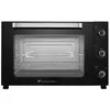 Image de Minifour électrique -Chaleur tournante- - CEMF80B - Noir - L68 x H42,8 x P 48 cm