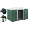 Image de Habitat et jardin Abri De Jardin Métal - "Rosas " - 7,06 M² Avec Gouttière - Vert