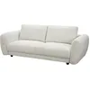 Image de CanapÃ© droit en tissu chenille "Saint Germain S" - 3 places - Beige