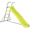 Image de Toboggan De Jardin Ã Double Vague "Poly" En Vert - 240 X 120 X 156 Cm