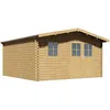 Image de Abri De Jardin Bois "Belval" - 18,75 MÂ² - 28 Mm
