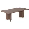 Image de Habitat et jardin Table basse en bois "Sabin" - 60 x 119 x 40 cm - Noyer