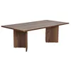Image de Table basse en bois "Sabin" - 60 x 119 x 40 cm - Noyer