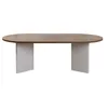 Image de Table basse en bois "Sable" - 60 x 119 x 40 cm - NoyerBlanc